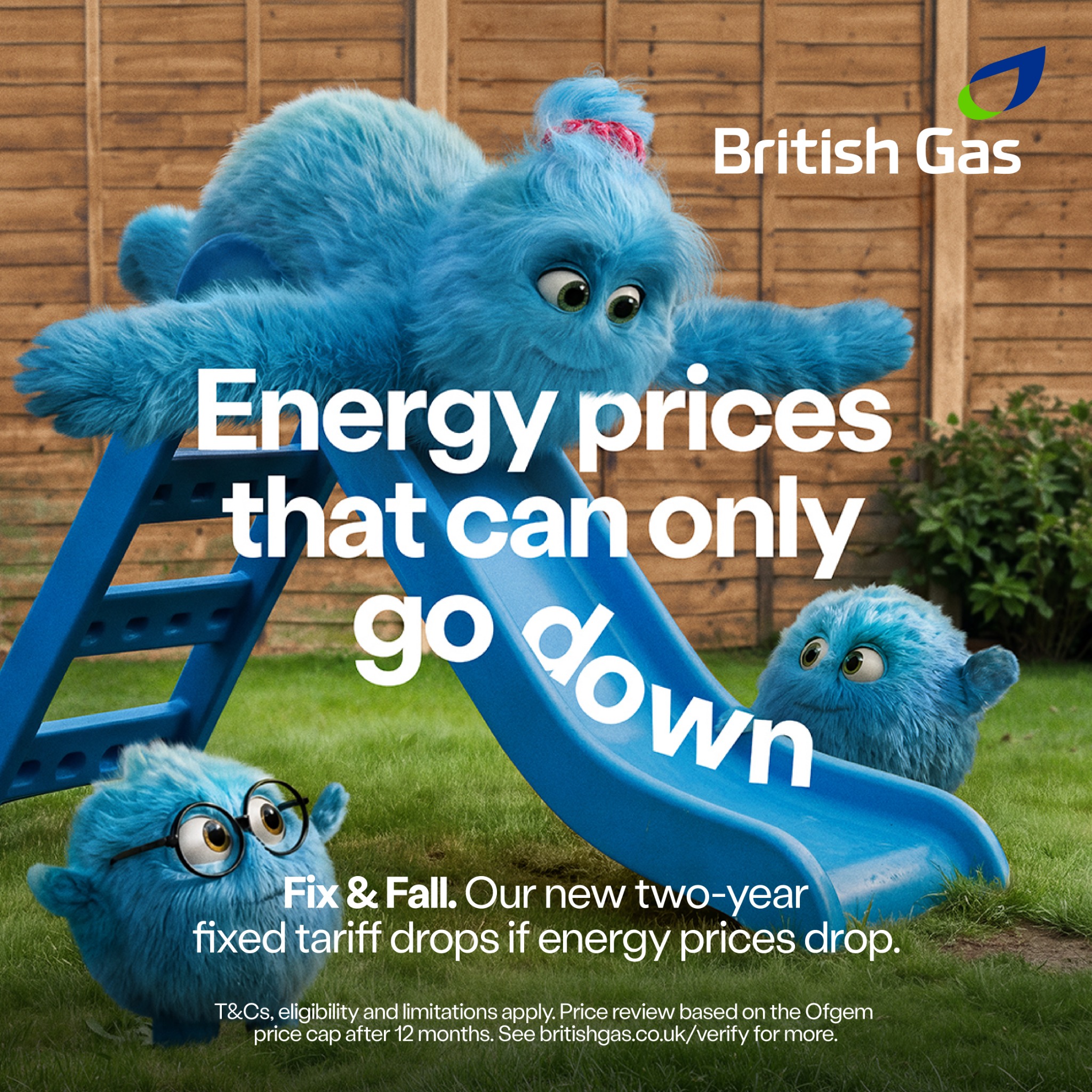 British Gas Facebook ad