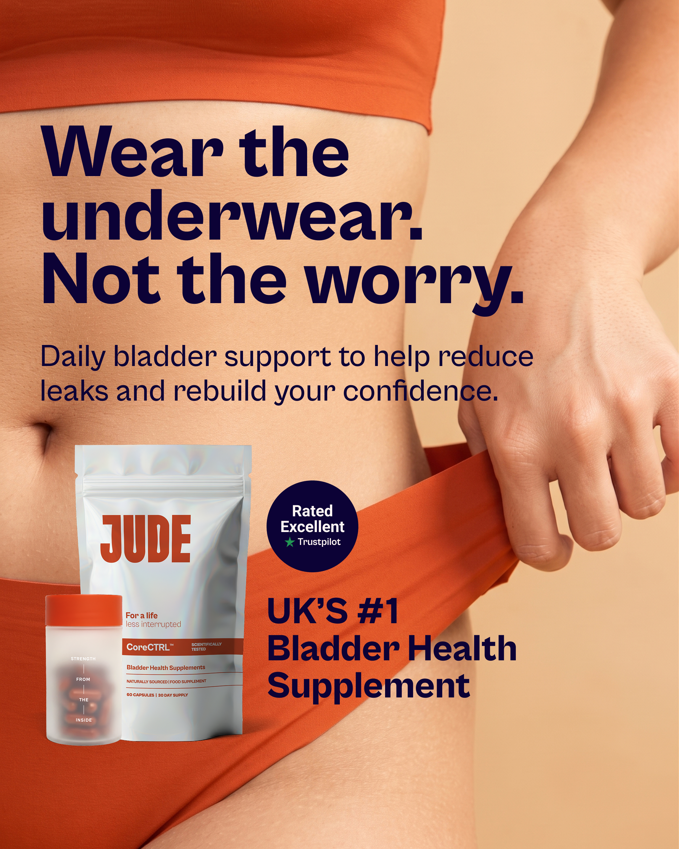 Jude Facebook ad: 20% off for new customers