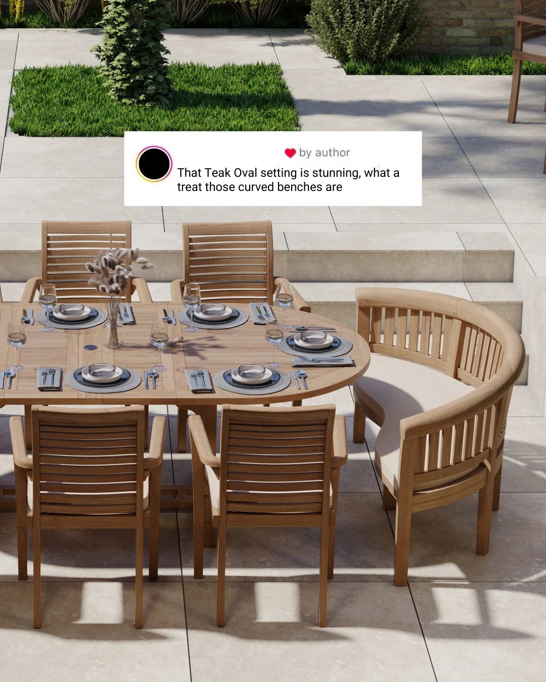 Luxus Home and Garden UK Facebook ad: Some of the sets our customers are loving…