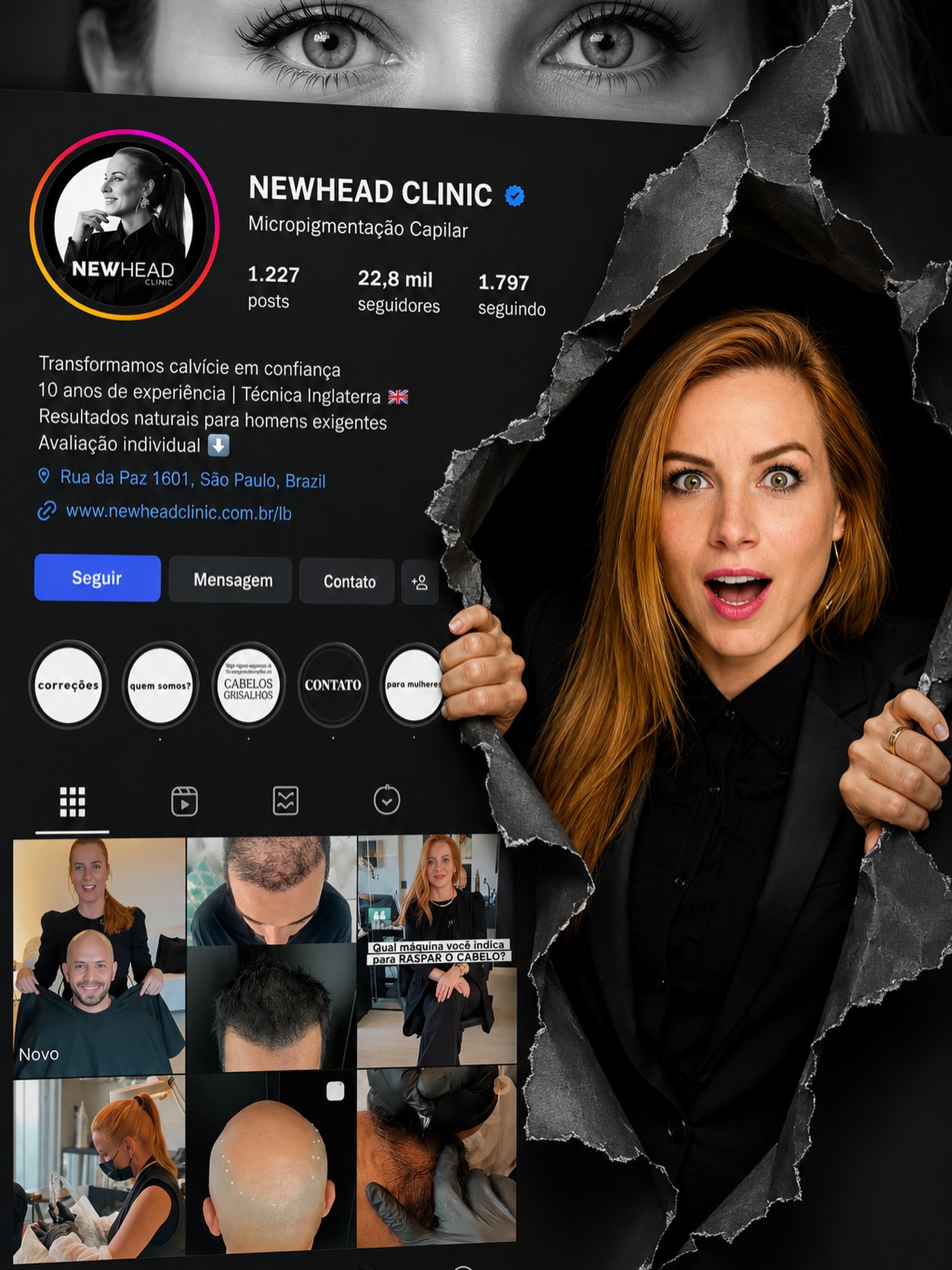 Newhead Clinic Facebook ad