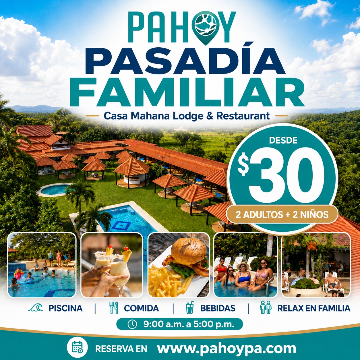 QuehayPahoy Panama Facebook ad: ¿Un plan familiar donde todos disfruten de verdad?