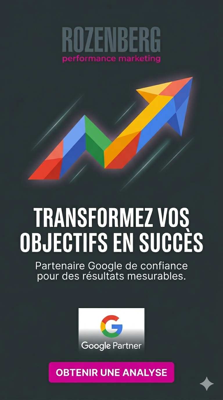 Rozenberg Performance Marketing Facebook ad: Un partenaire stratégique
