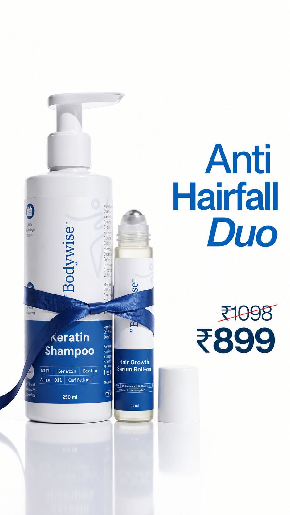 Be Bodywise Facebook ad: Fight Hair Fall & Support Hair Growth