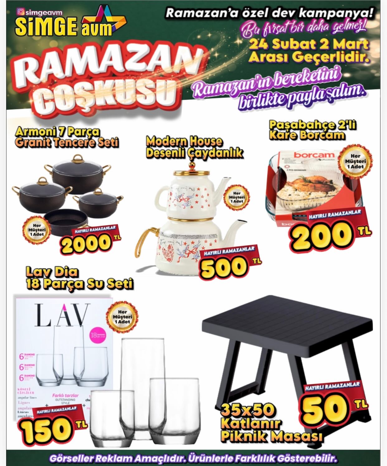SİMGE AVM Facebook ad
