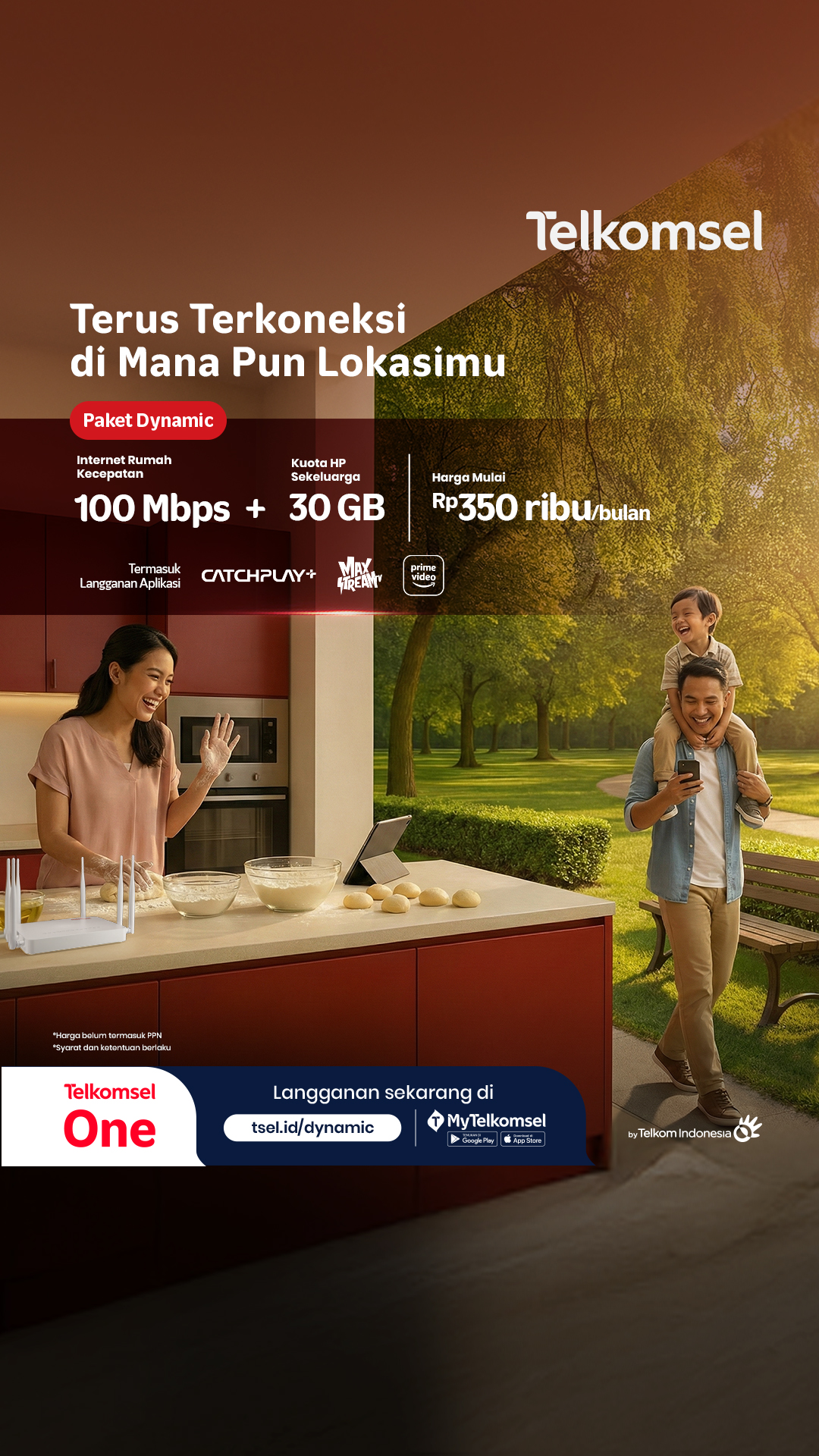 Telkomsel One Facebook ad from May 22, 2026