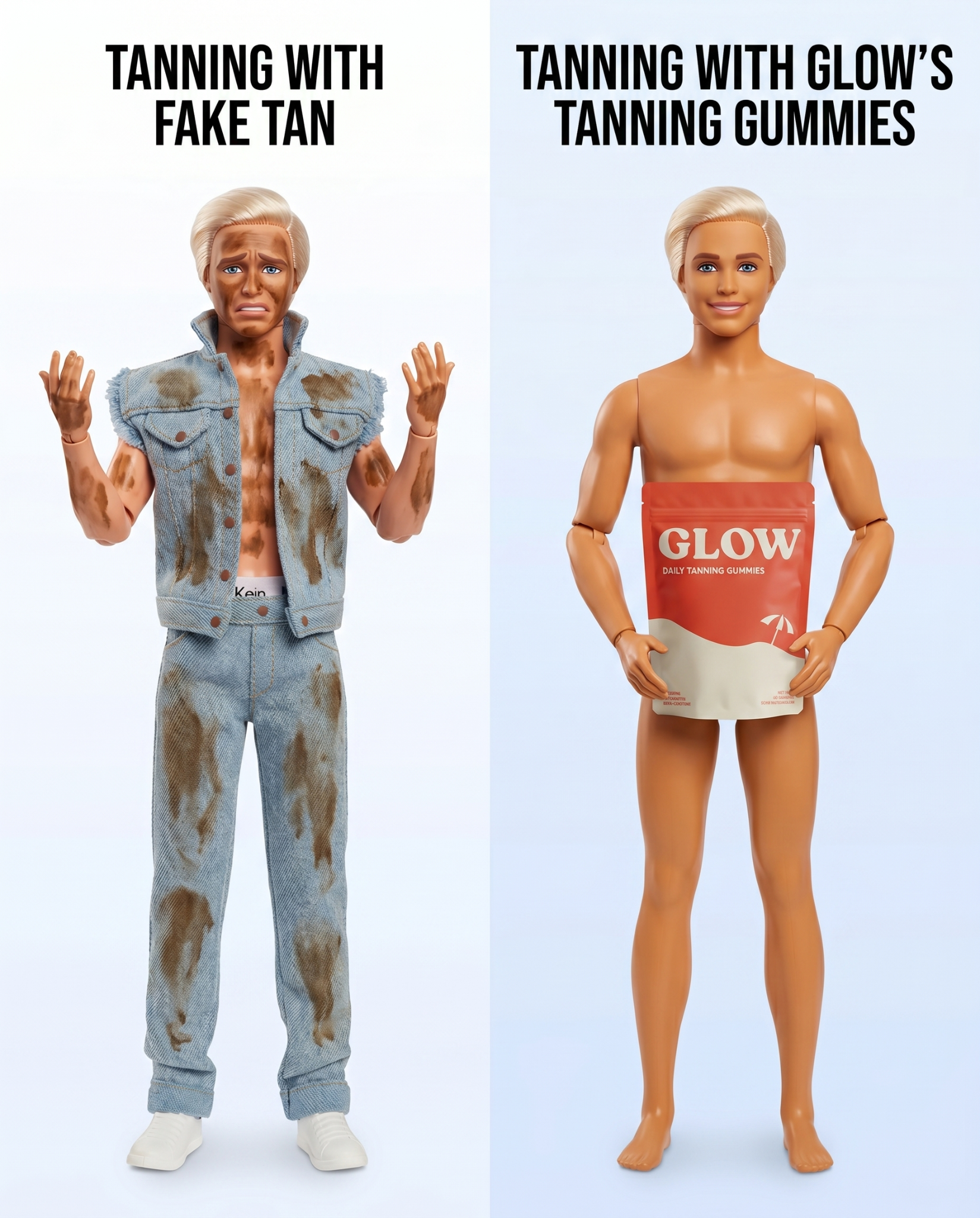 Glow Gummies Facebook ad
