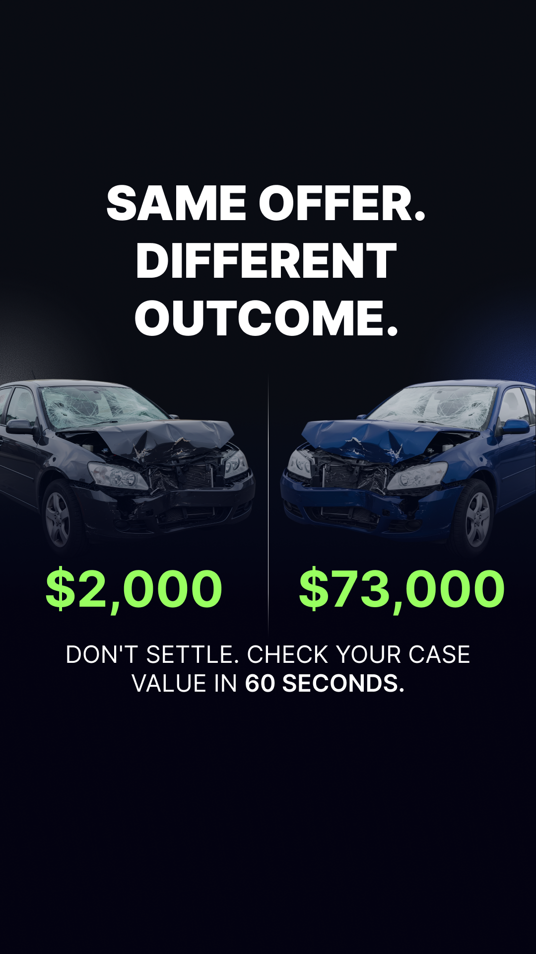 Top Crash Lawyer Facebook ad from May 11, 2026