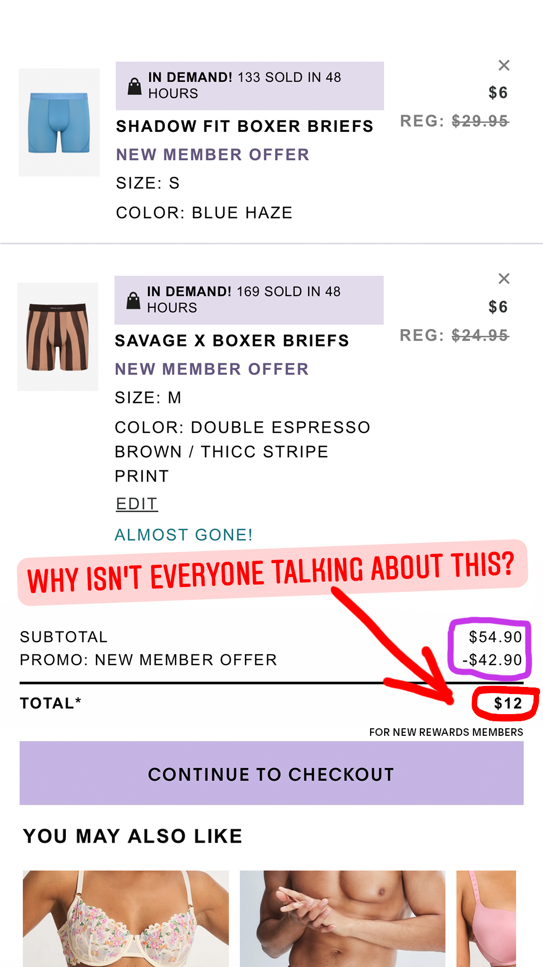 Savage X Fenty Facebook ad