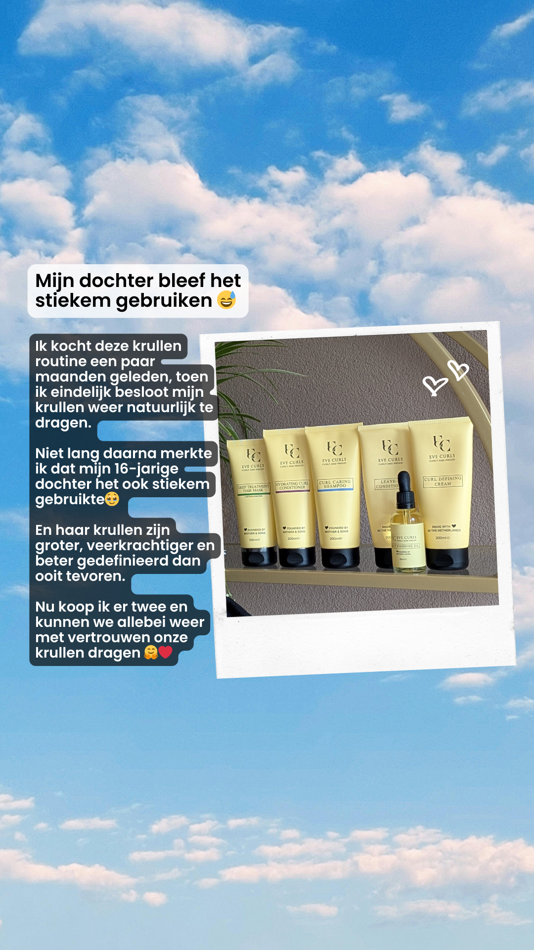 Eve Curls Facebook ad