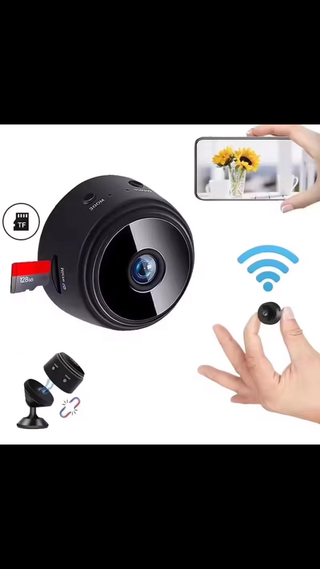 Timeget Business Solutions Facebook ad: A9 Mini Camera