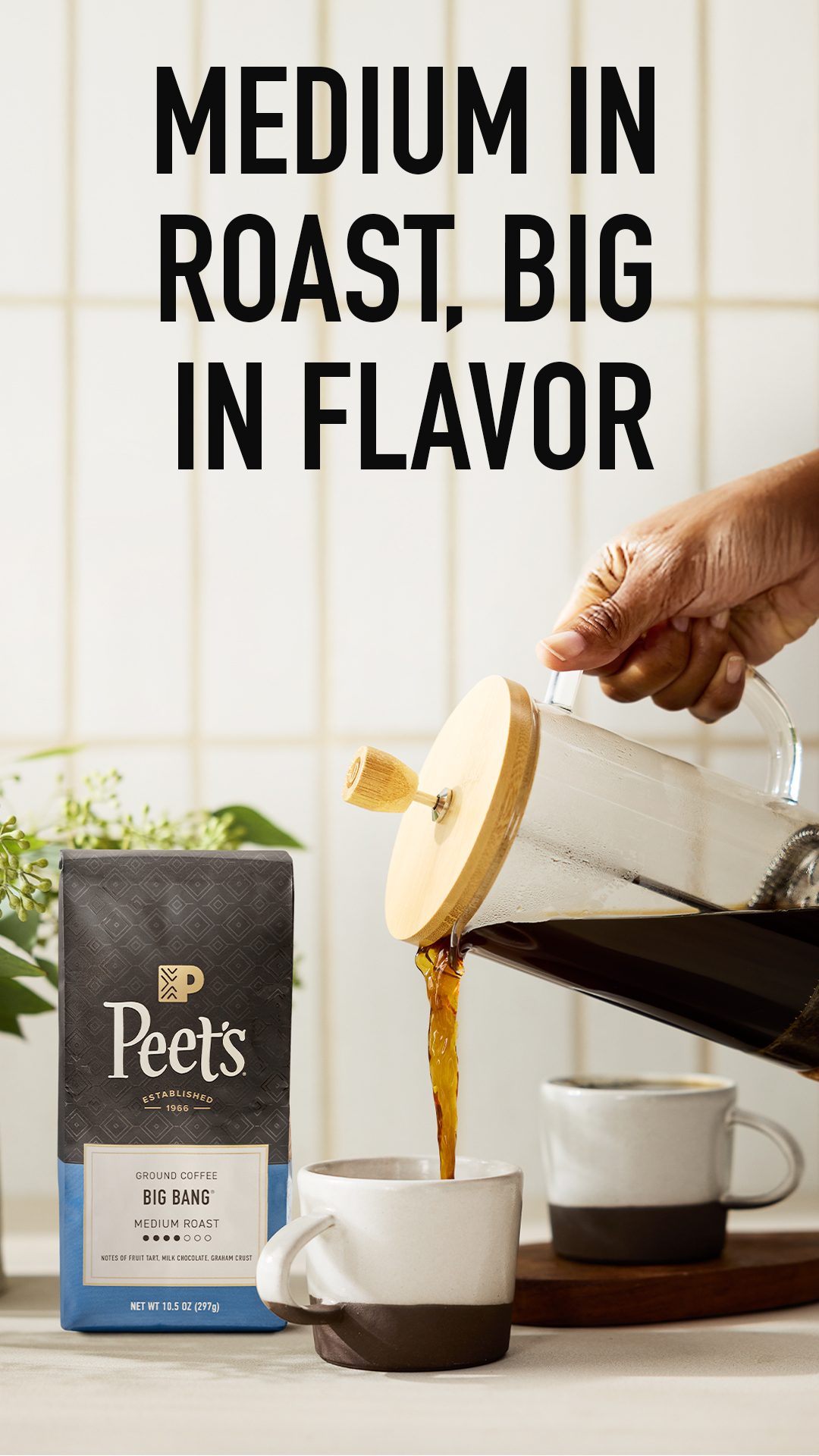 Peet's Coffee Facebook ad