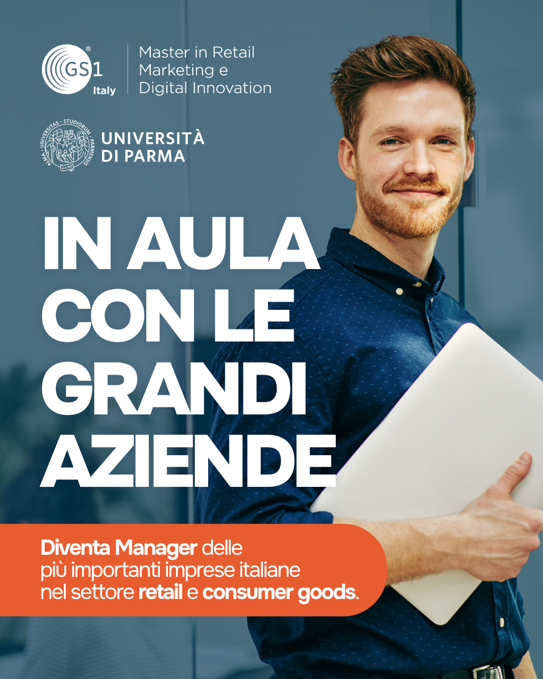 Master GS1 Italy in Master Retail, Marketing & Digital Innovation Facebook ad from Jul 1, 2026