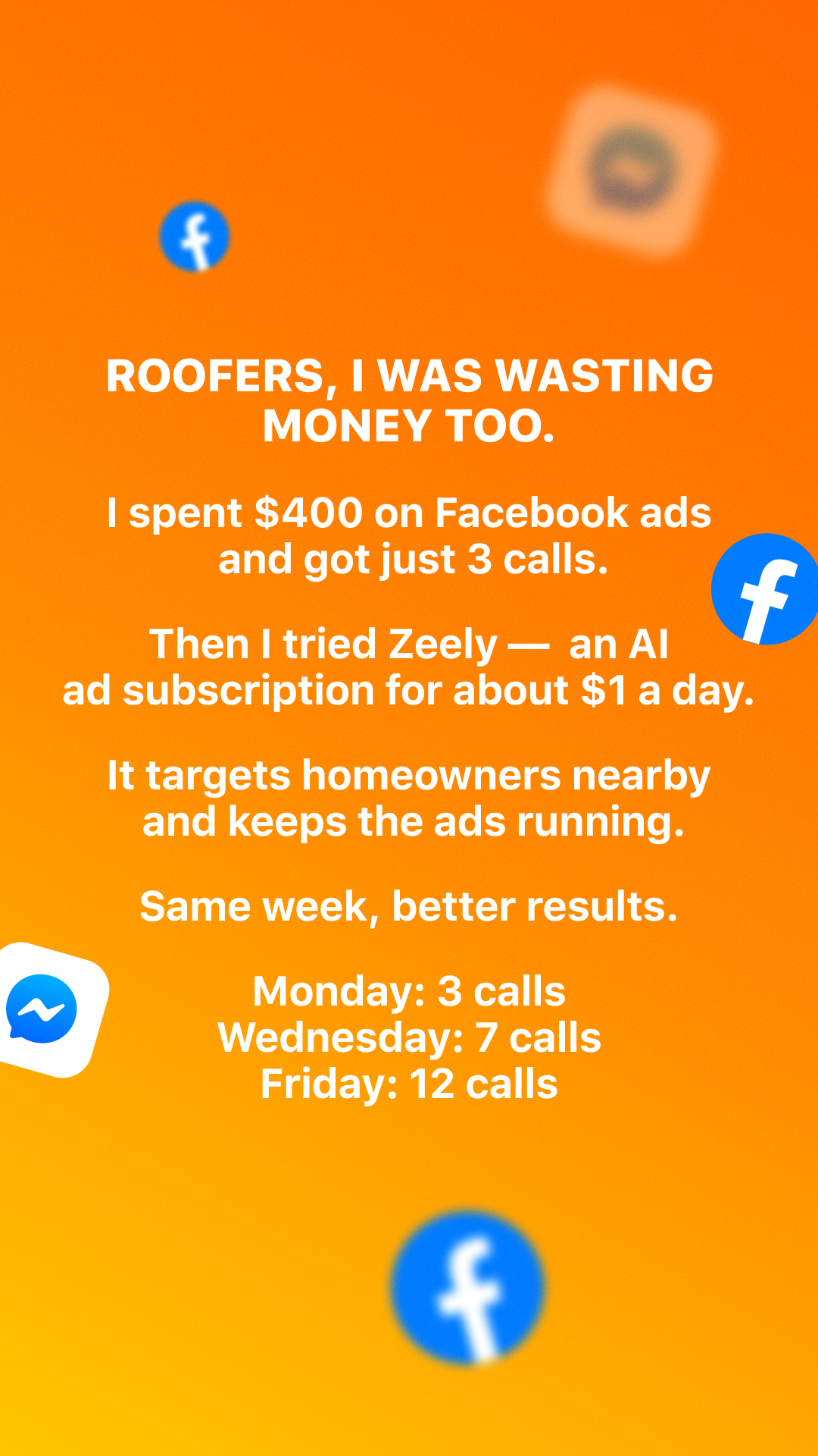 Zeely Facebook ad
