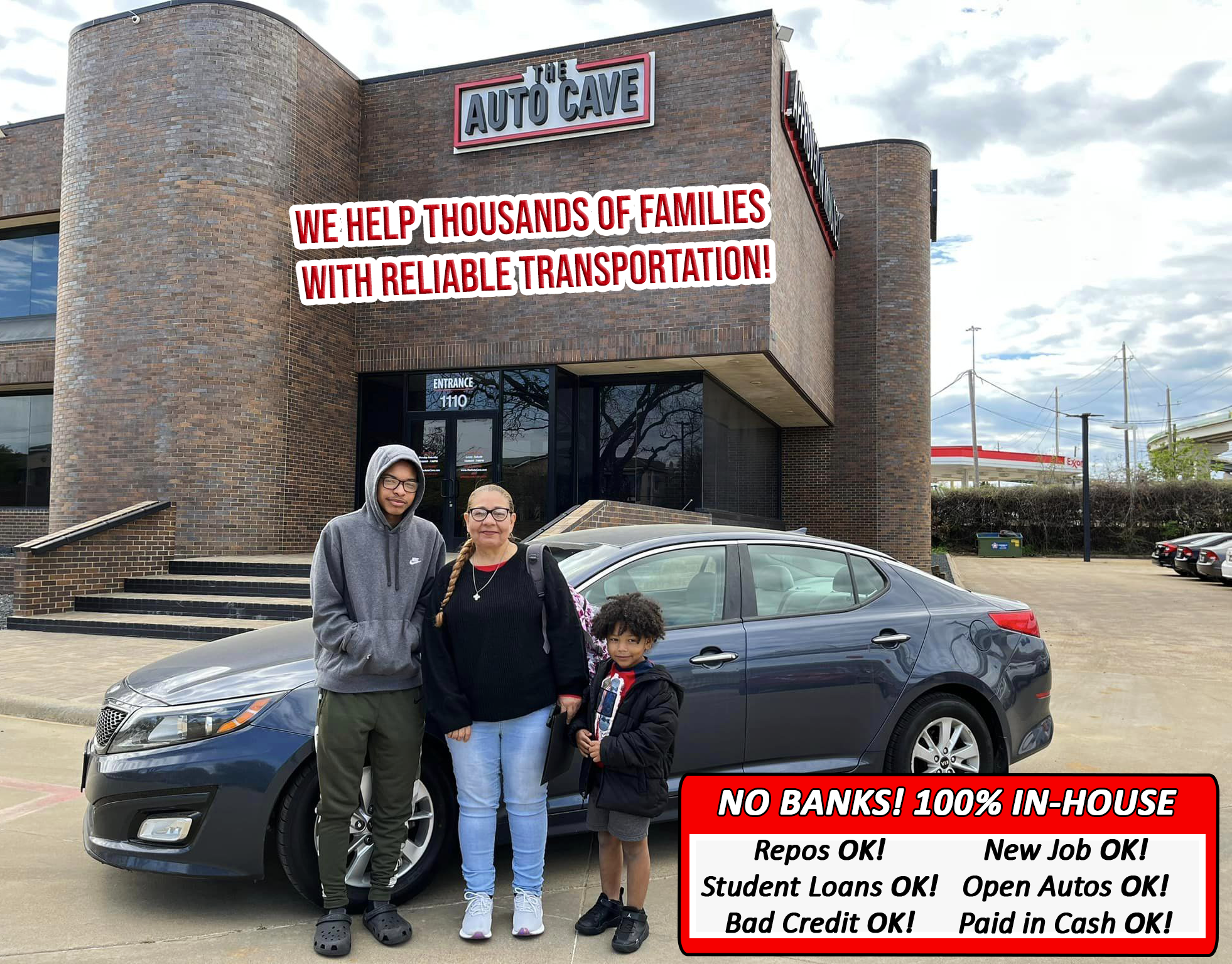 The Auto Cave- Arlington Facebook ad from Apr 27, 2023