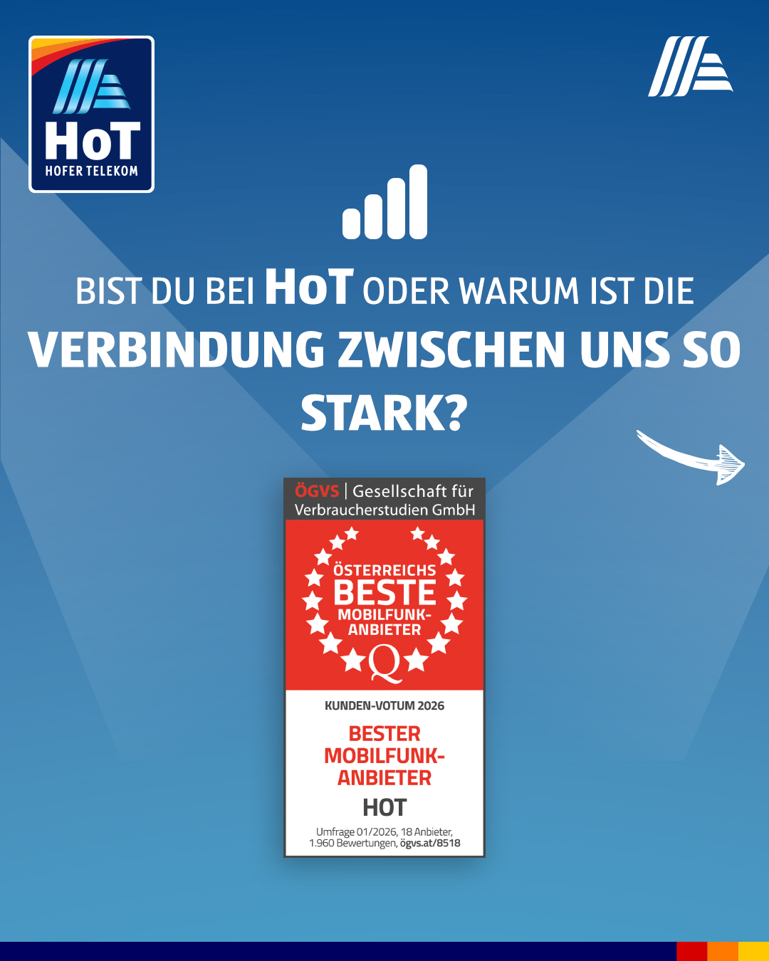 HOFER Österreich Facebook ad: Wechsle jetzt zu HoT und erlebe smarte Tarife…