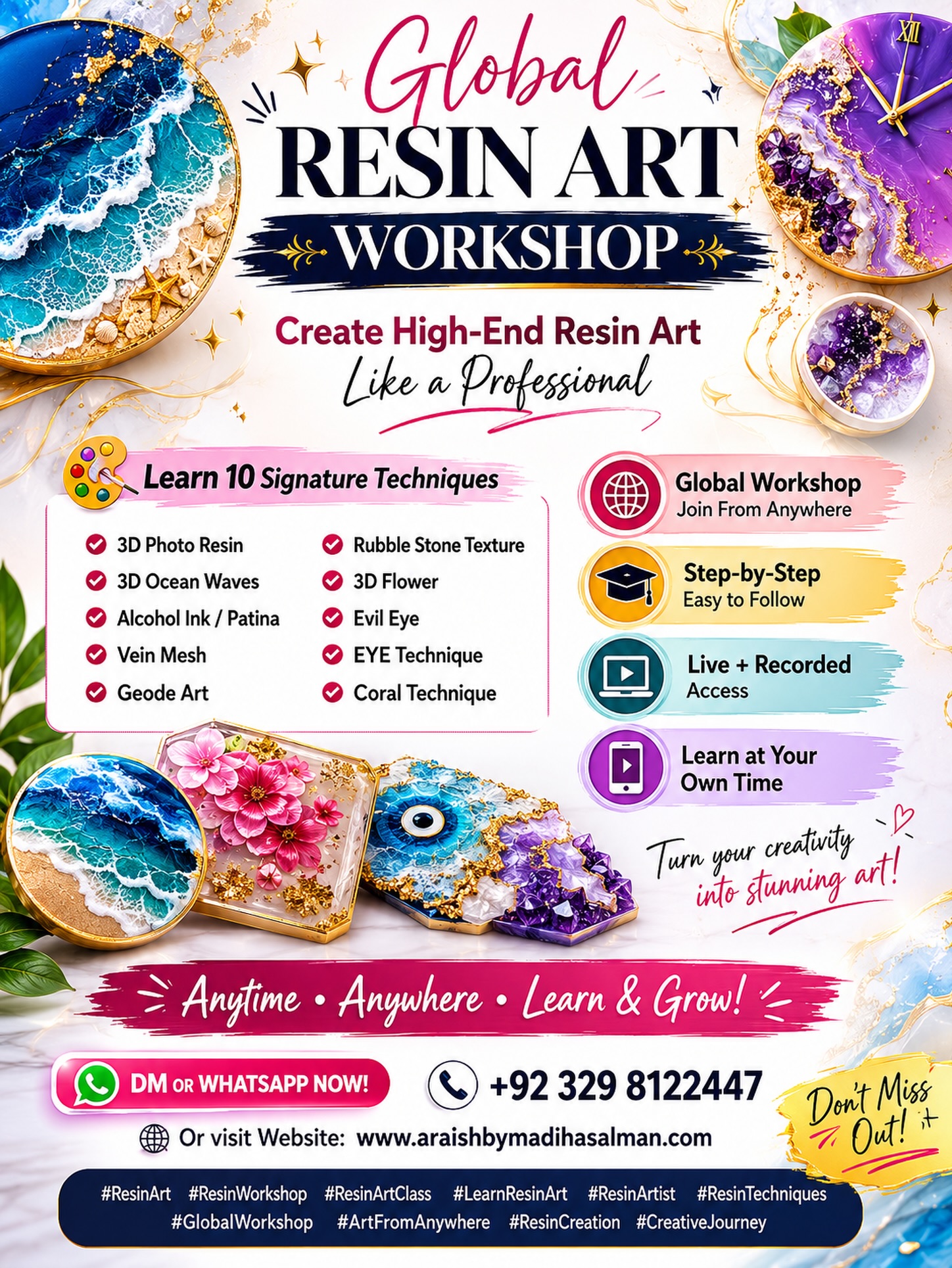 Araish by Madiha Salman Facebook ad