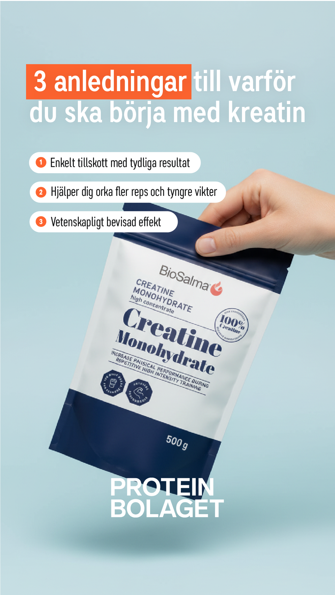 ProteinBolaget.se Facebook ad