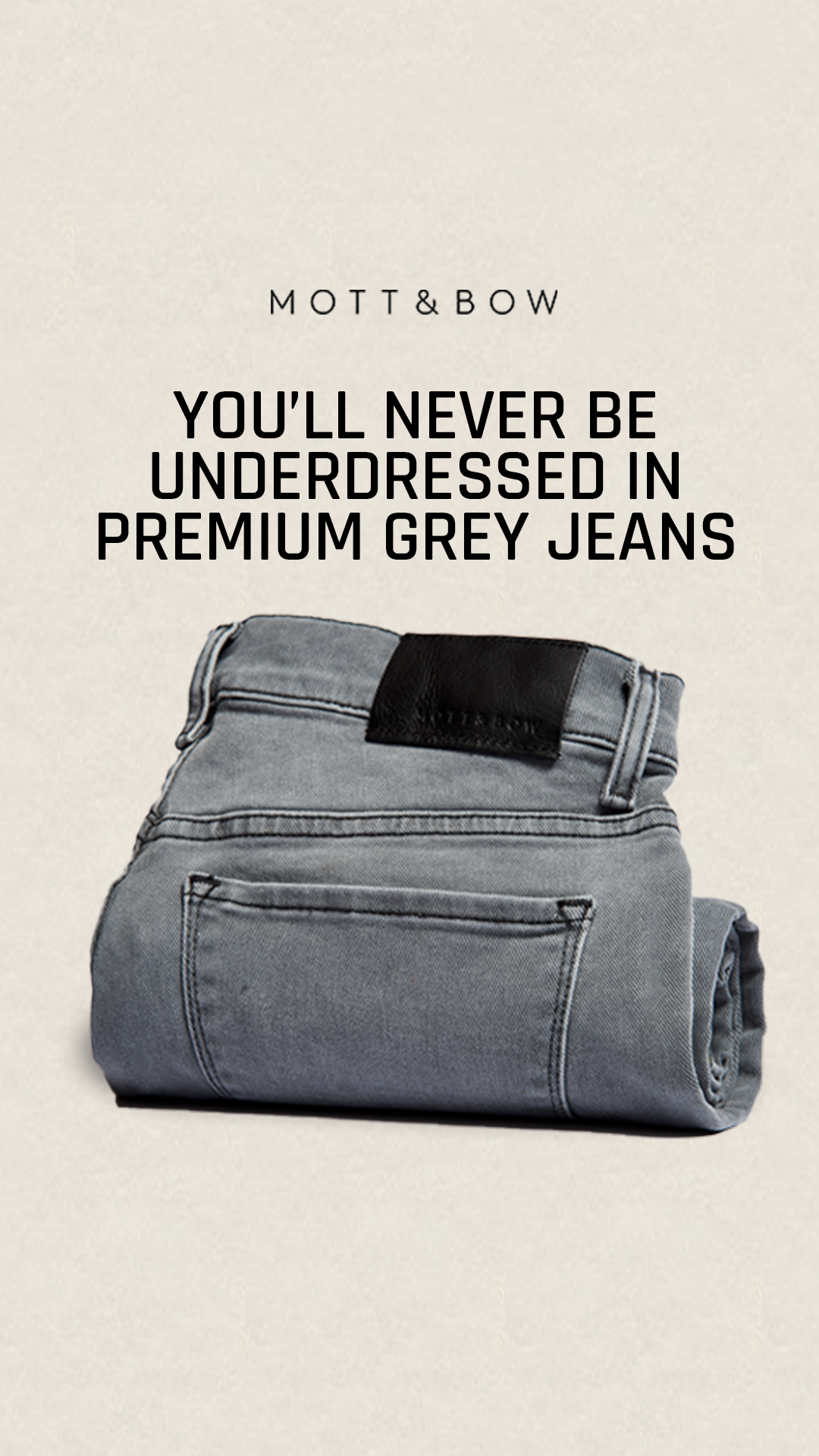 Mott & Bow Facebook ad