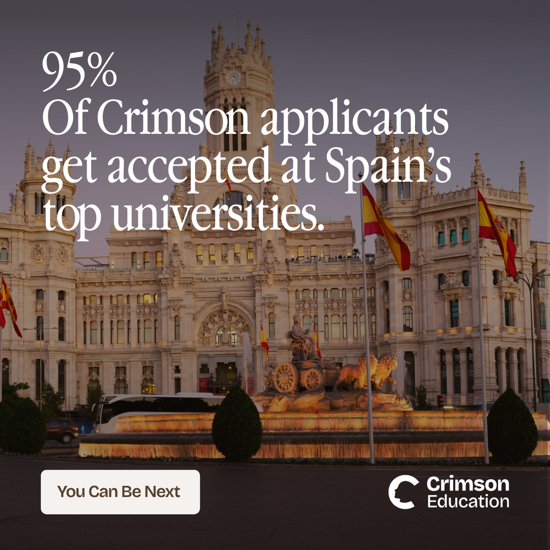 Crimson Education Facebook ad