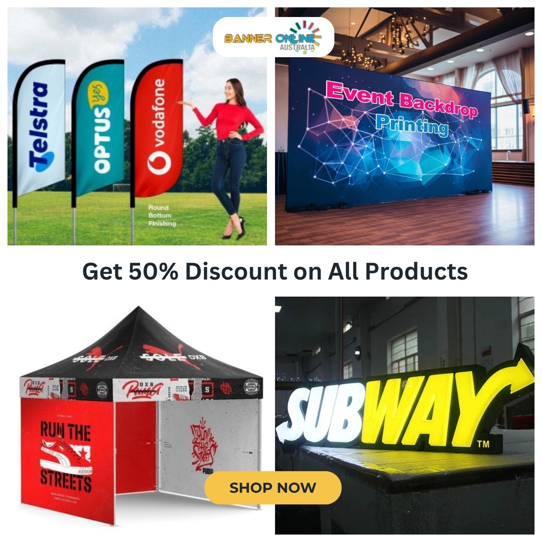 Banner Online Facebook ad: Ready to attract more customers with bold and…