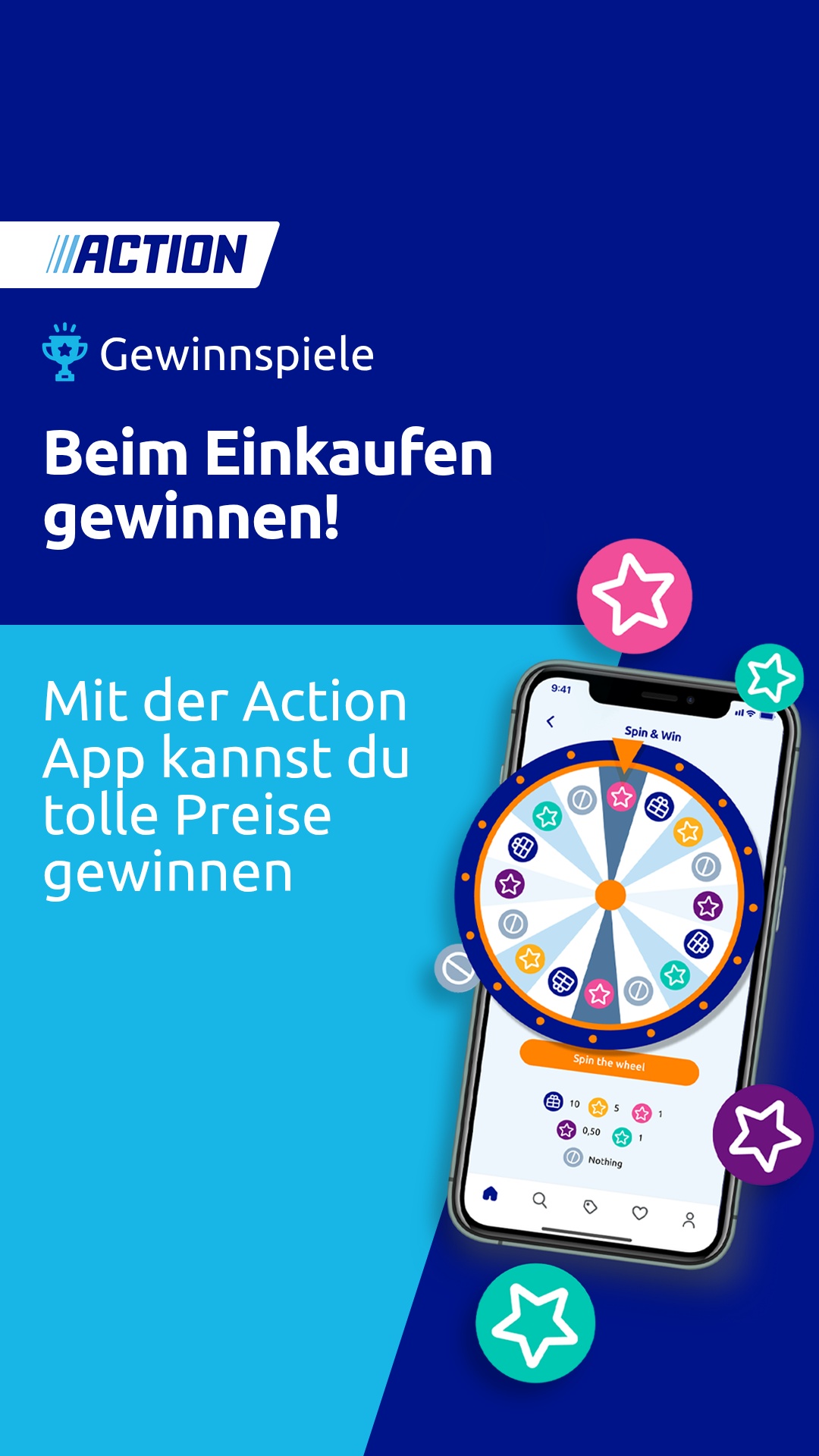 Action Facebook ad