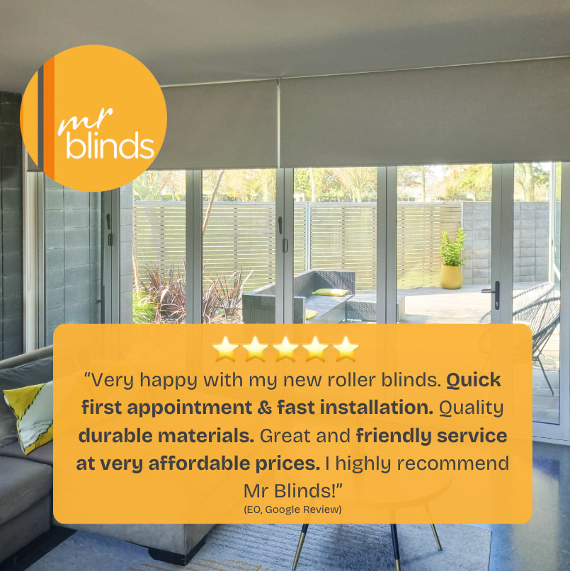Mr Blinds Facebook ad