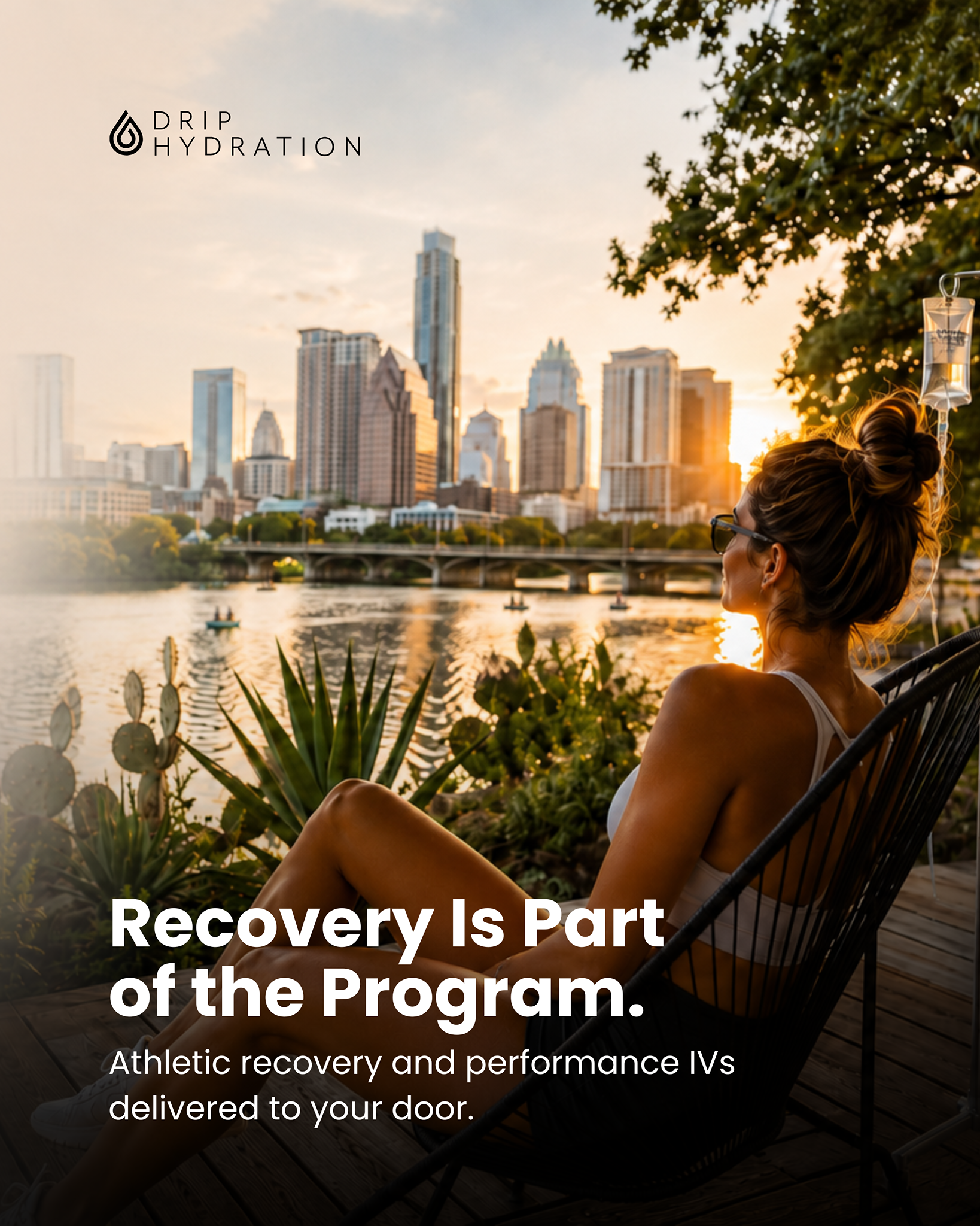 Drip Hydration Facebook ad