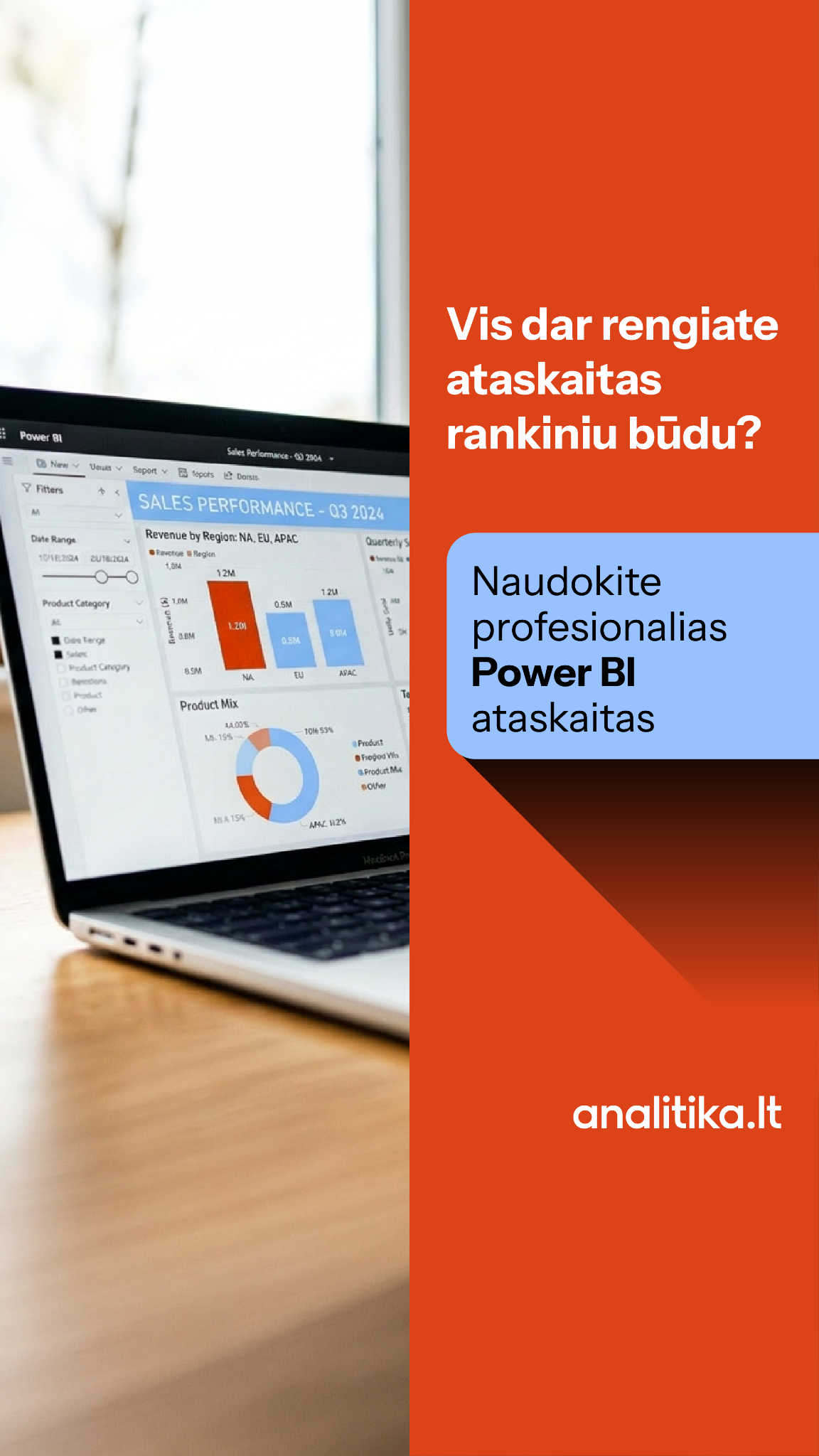 Analitika.lt Facebook ad: 150 Eur per mėn | Jokių integracijos kaštų