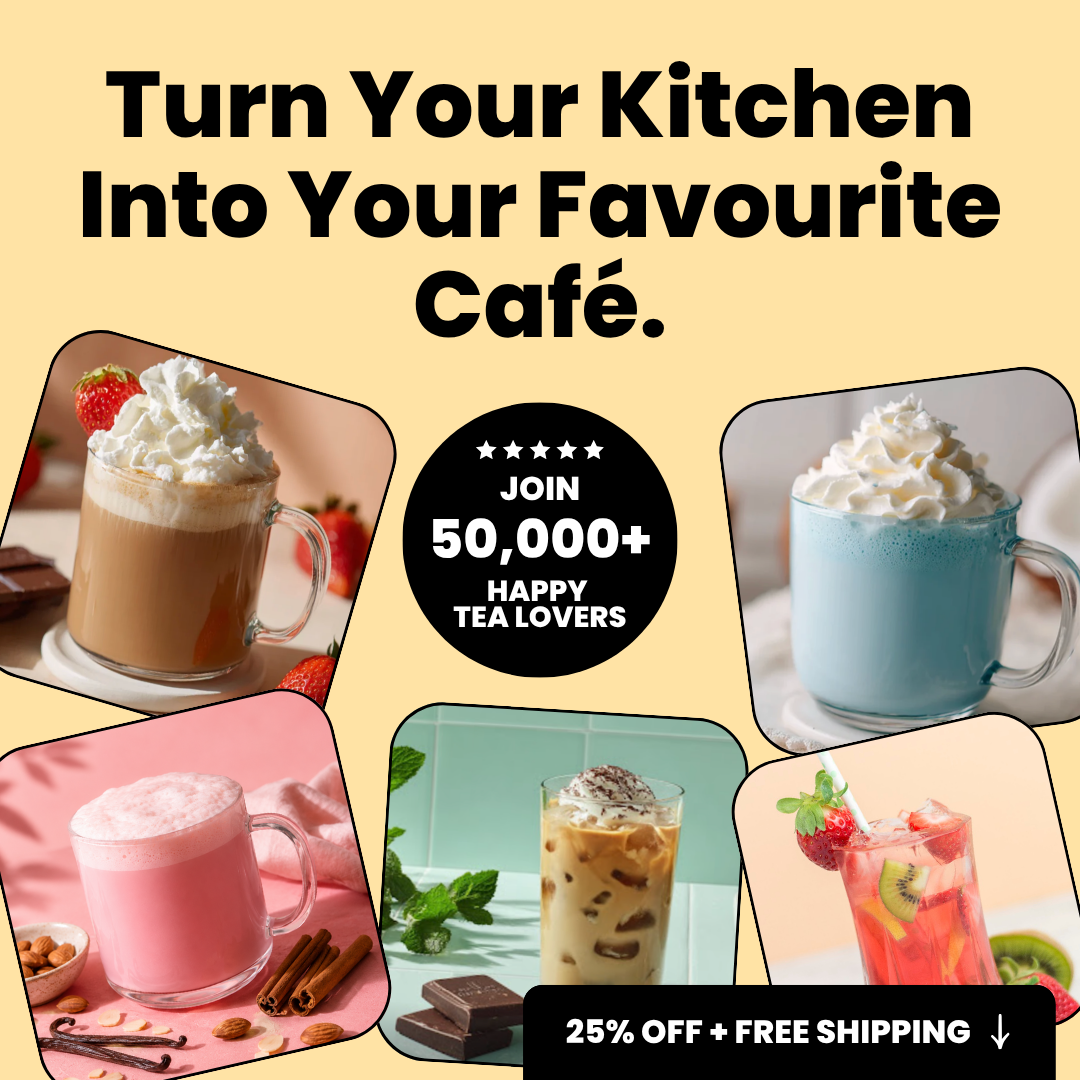 Tealish Facebook ad: Life’s Too Short for Boring Tea