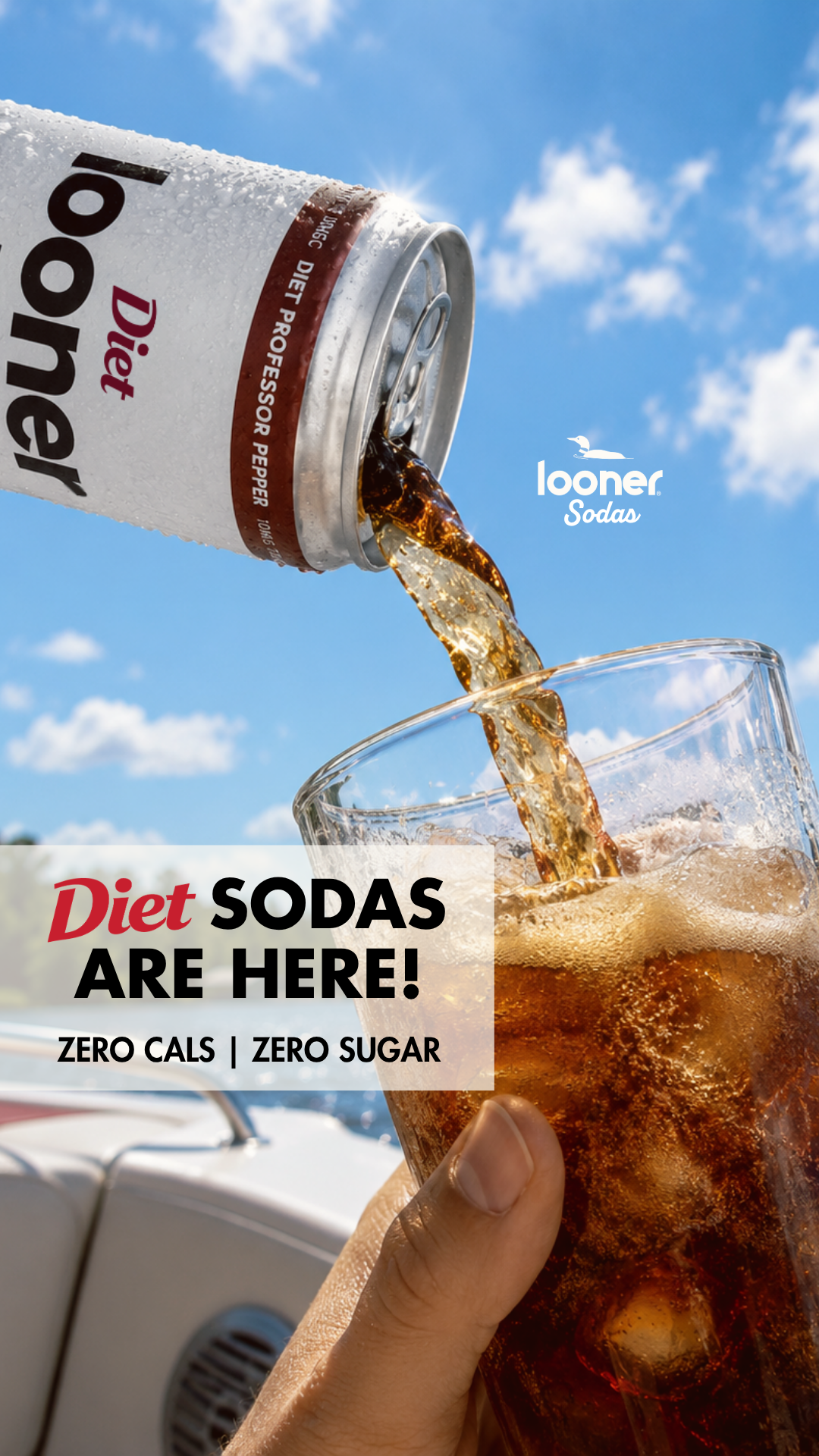 Looner Sodas Facebook ad