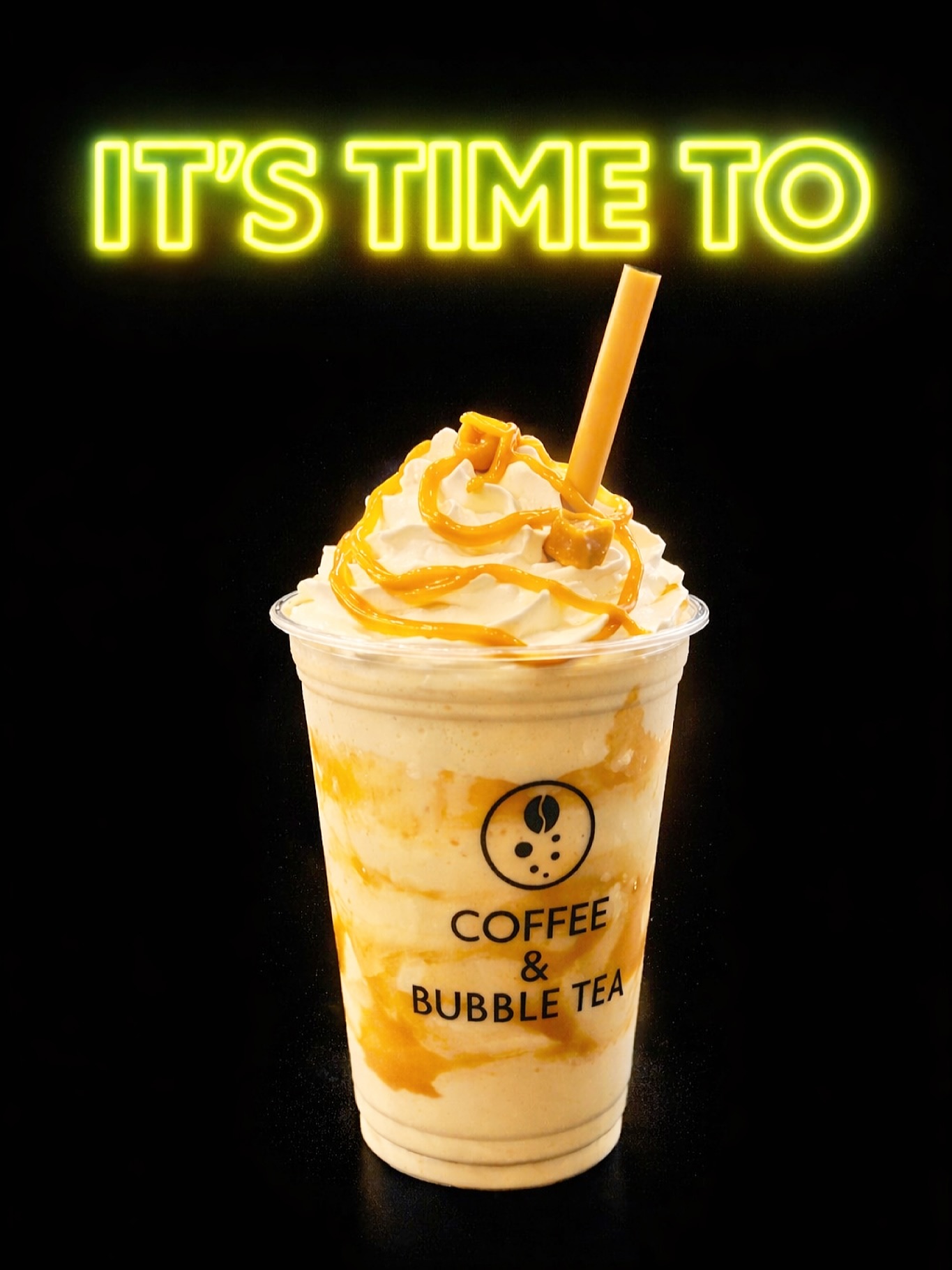 Coffee & Bubble Tea Facebook ad: Chegou o novo ponto mais desejado de Porto…