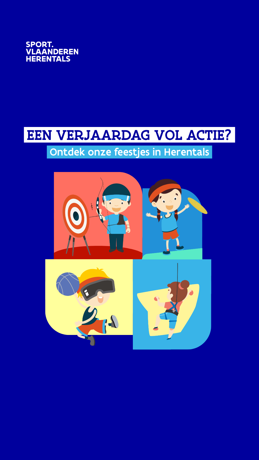 Sport Vlaanderen Herentals Facebook ad from Mar 20, 2026
