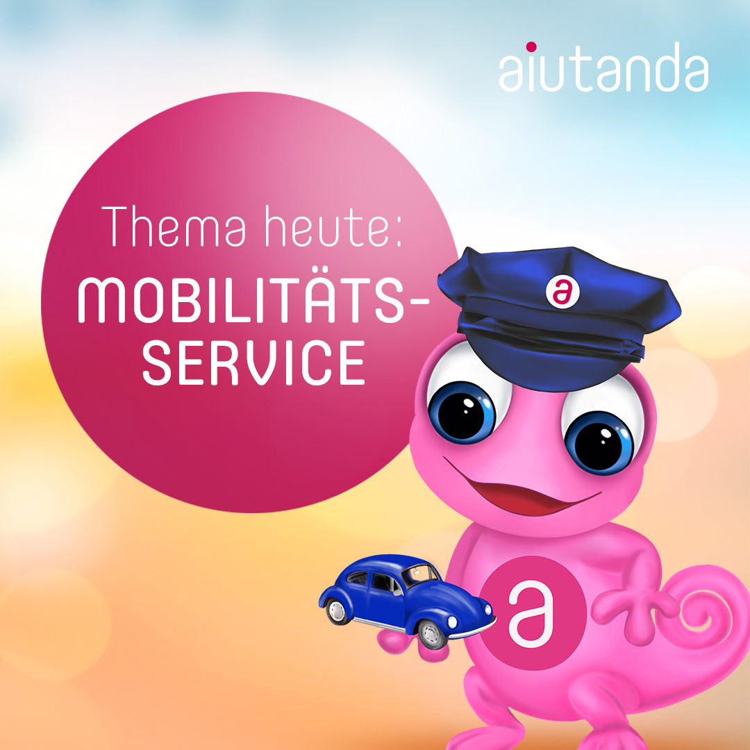 aiutanda Facebook ad: Sommerzeit ist Ausflugszeit, mit unserem Mobilitätsservice…