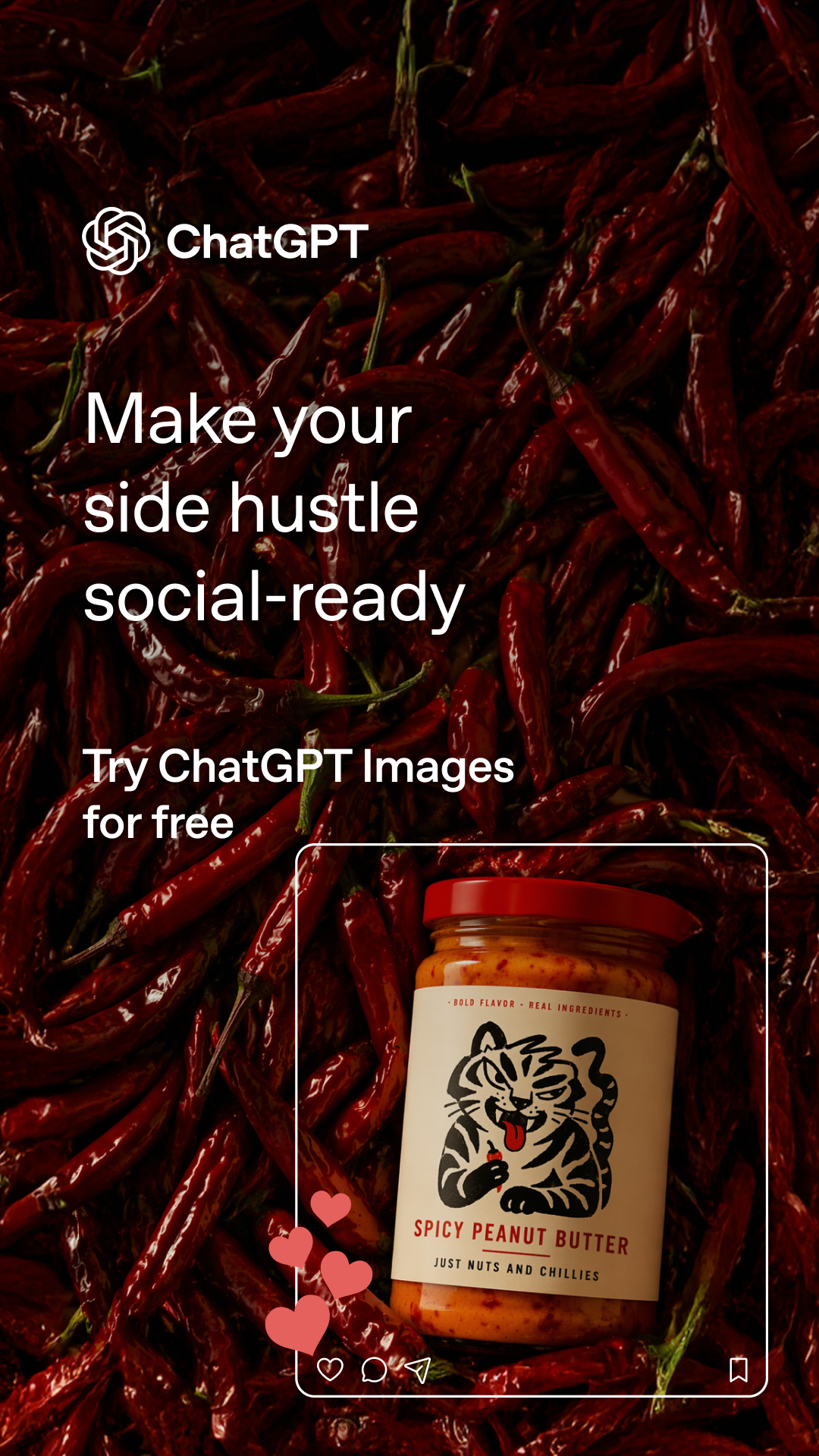 ChatGPT Facebook ad