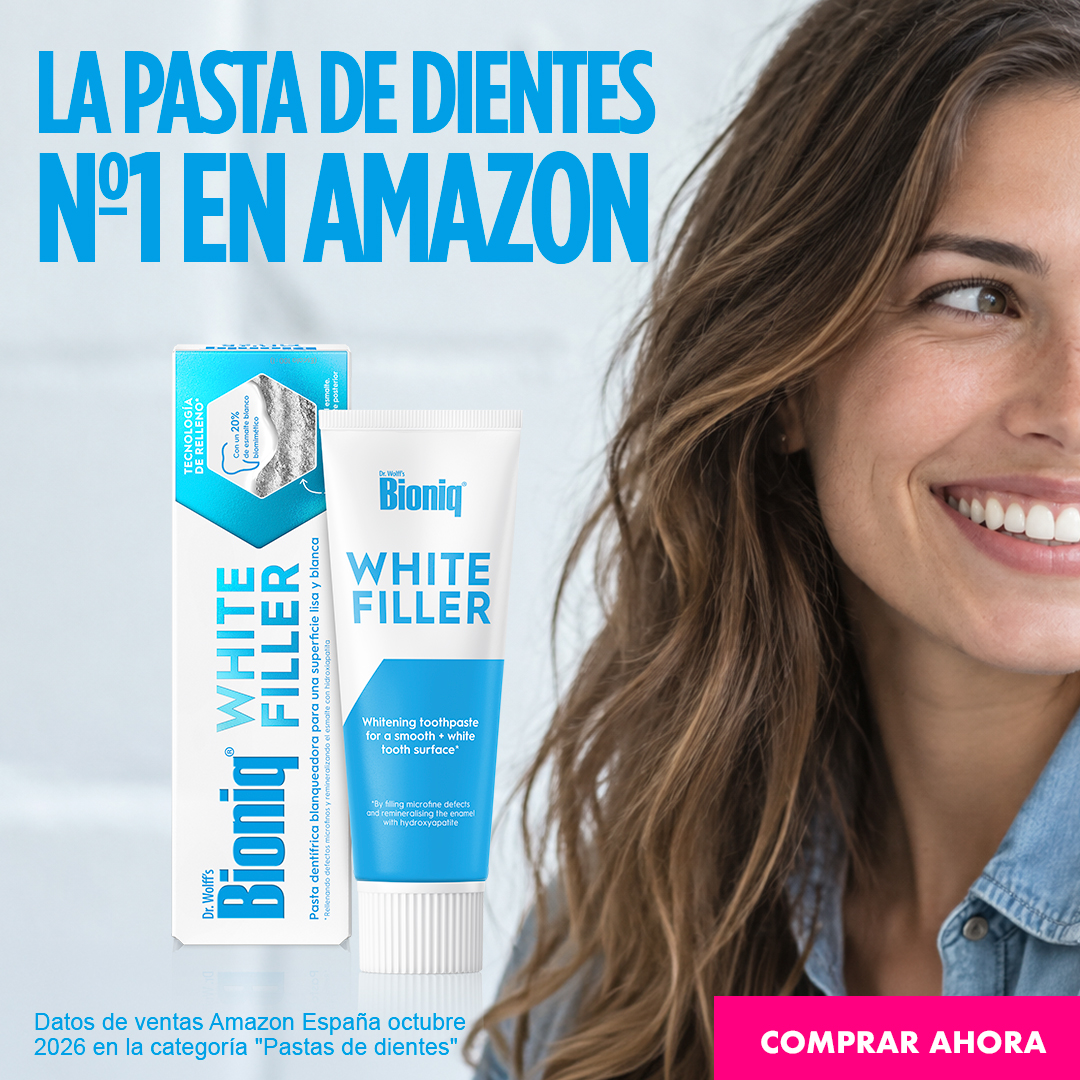 Bioniq Facebook ad: Dientes más blancos con Bioniq White Filler
