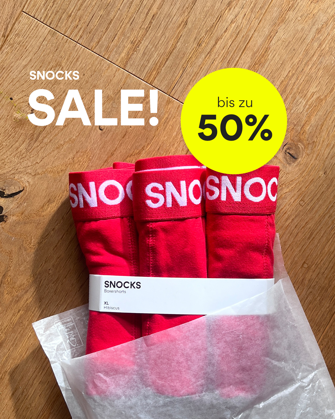 Snocks Facebook ad