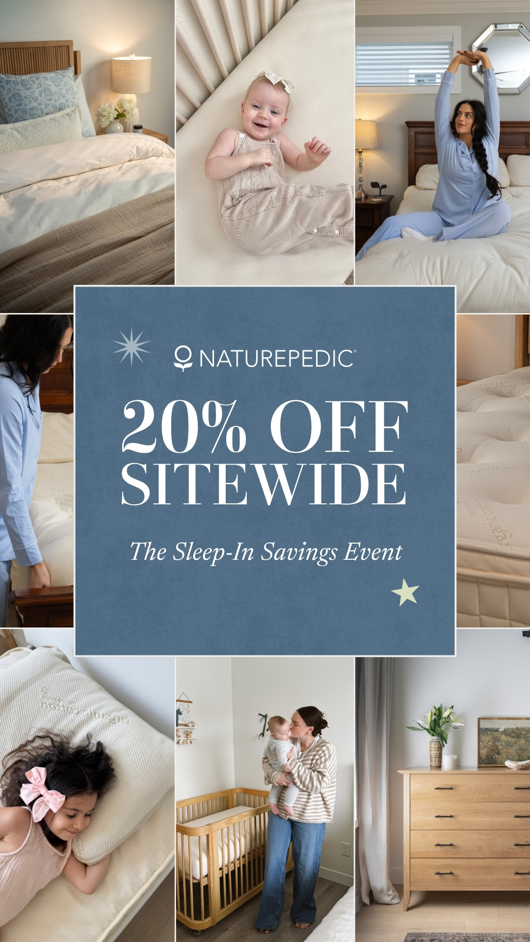 Naturepedic Facebook ad