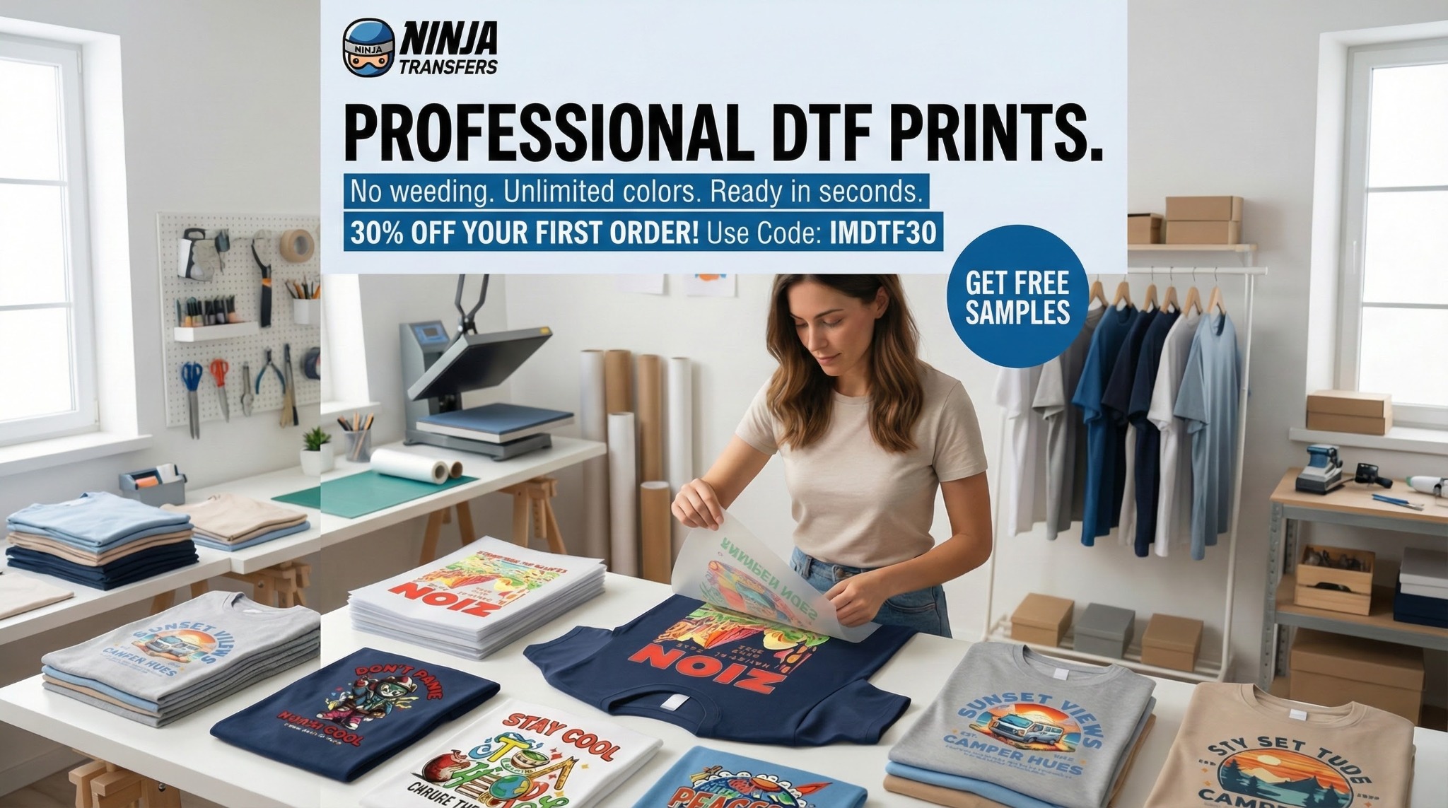 Ninja Transfers Facebook ad
