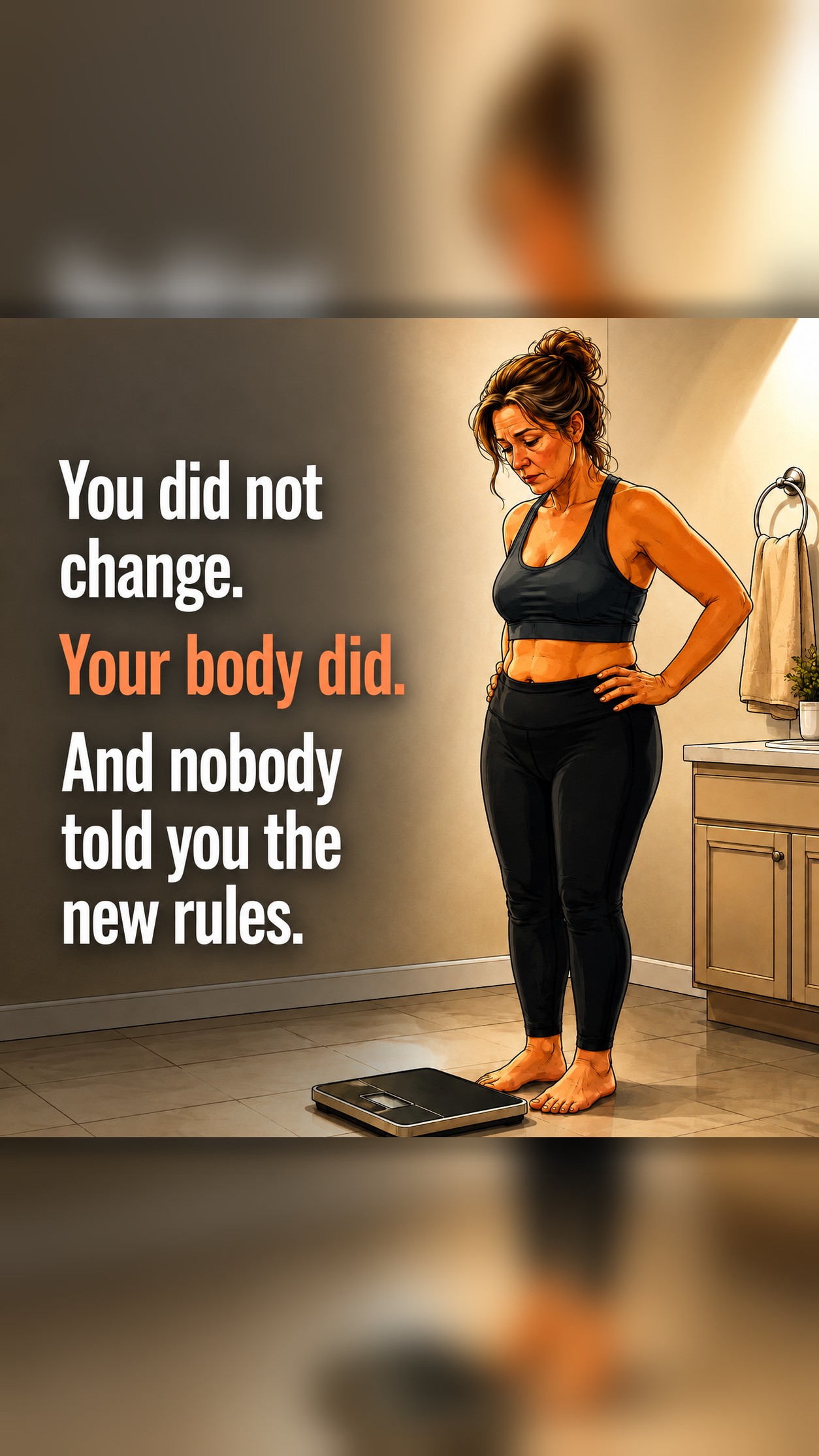Evelyn - Wellness app Facebook ad: Your body changed. Apps did not.
