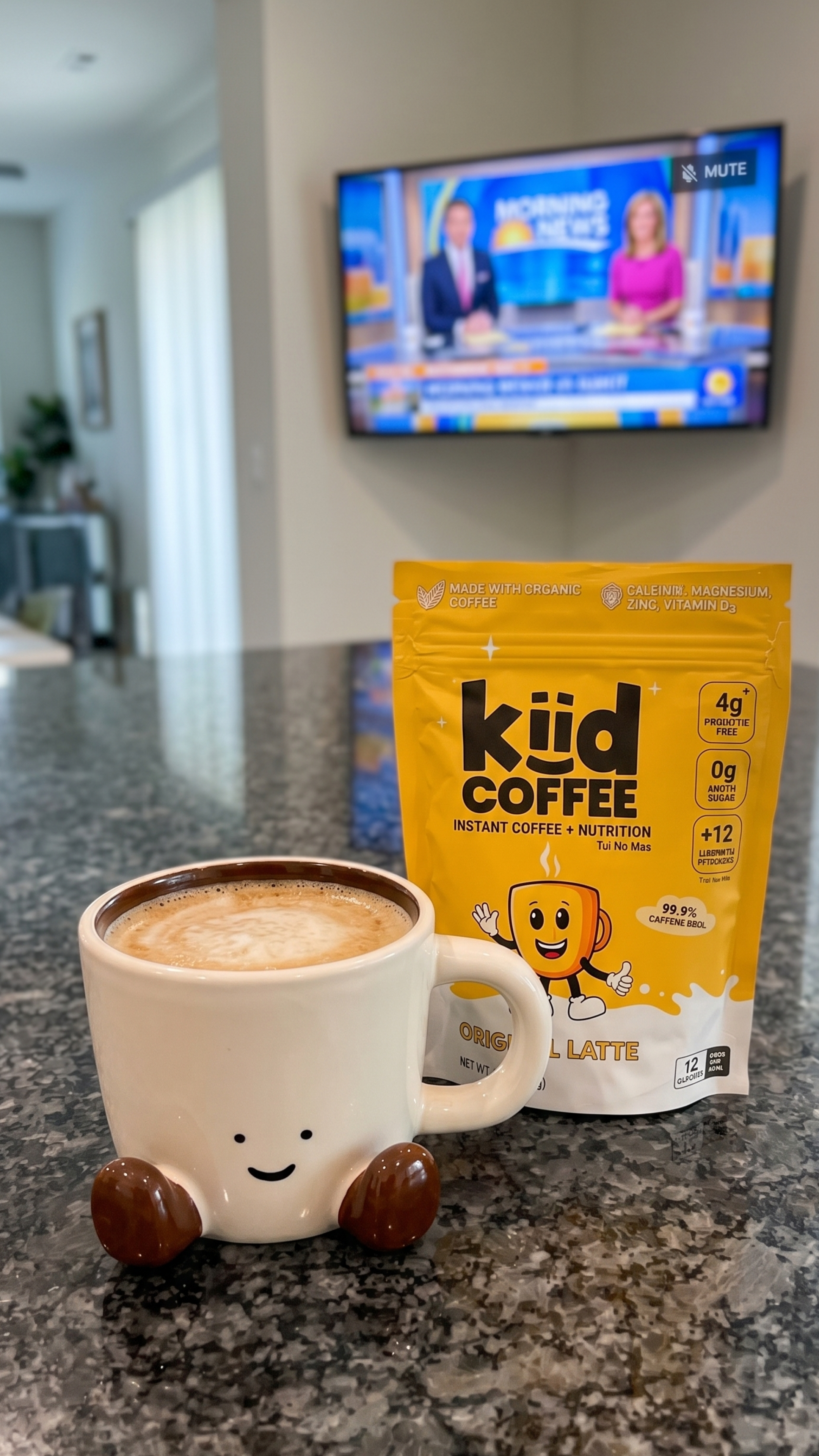 Parent Pick of the Day Facebook ad: World's first coffee for kids.