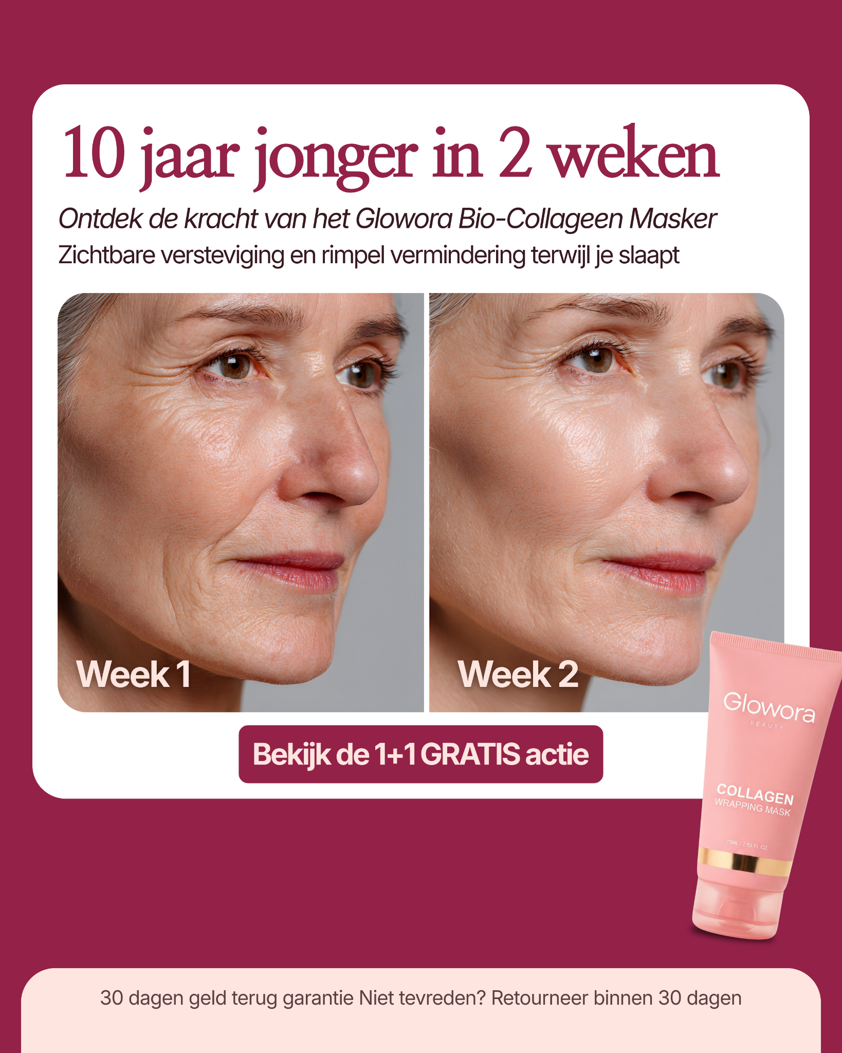 Glowora Facebook ad
