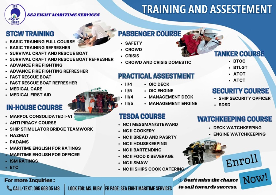 Sea Eight Maritime Services Facebook ad