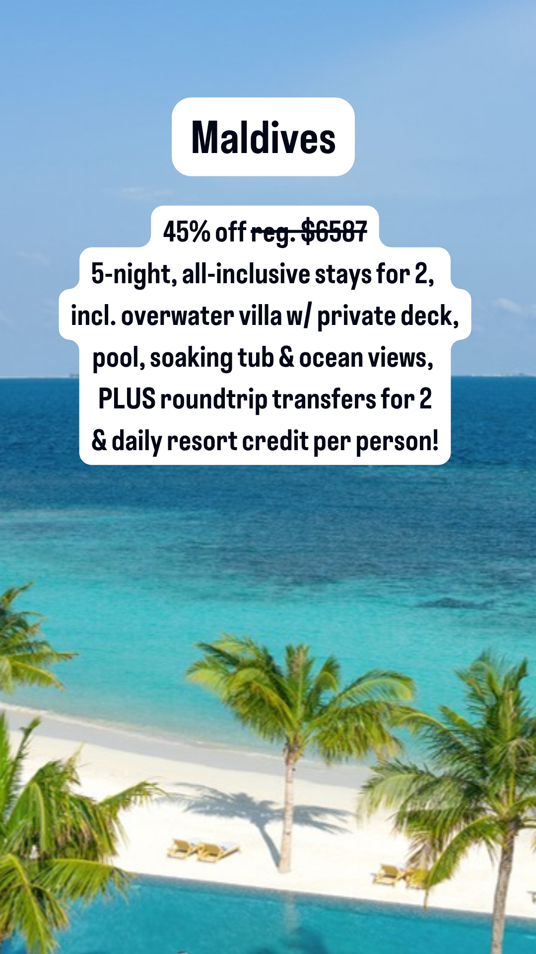 Travelzoo Facebook ad