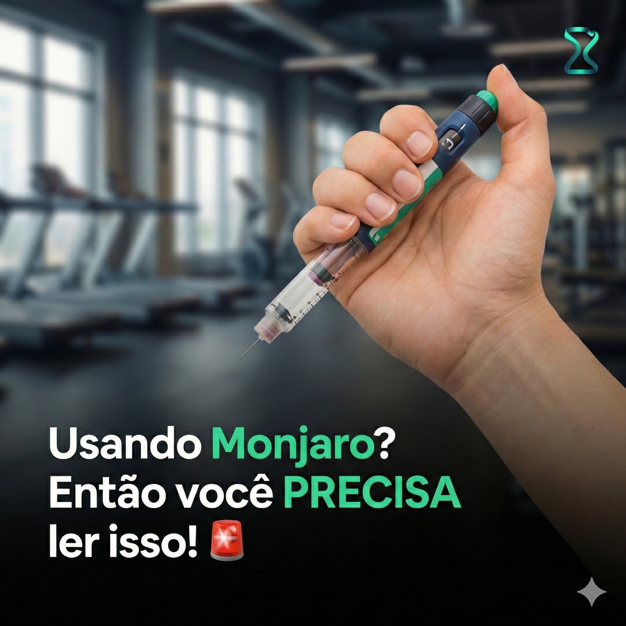Jet'z Studio Fitness Facebook ad: Usando Monjaro? Então você PRECISA ler isso!
