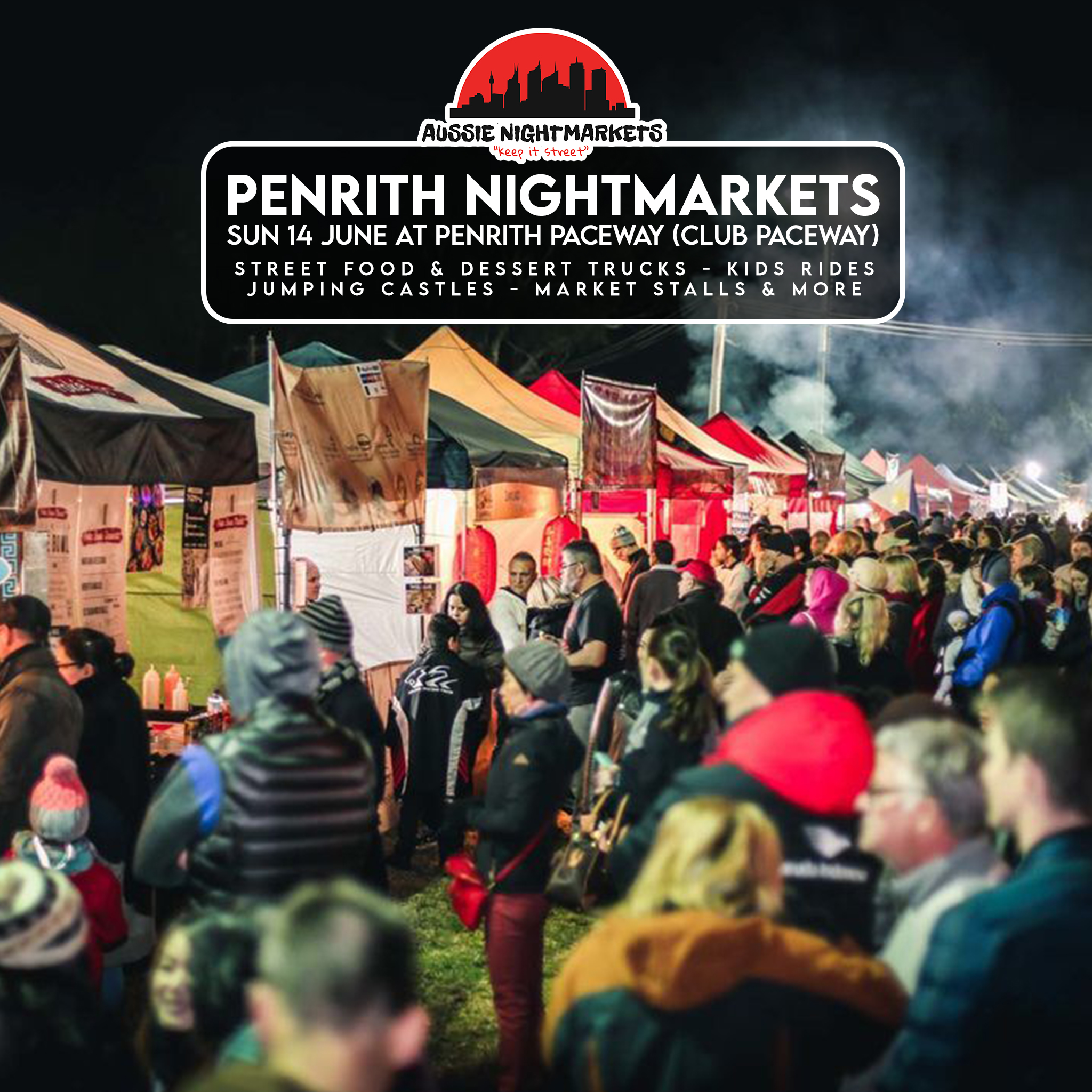 Aussie NightMarkets Facebook ad