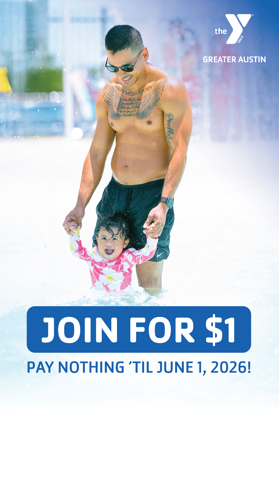 Greater Austin YMCA Facebook ad