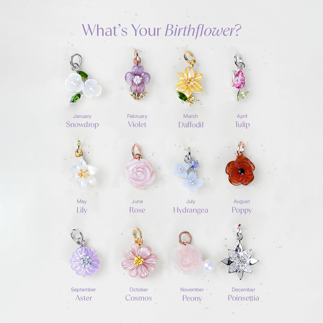 Mondays Made Facebook ad: Wear Your Birth Flower