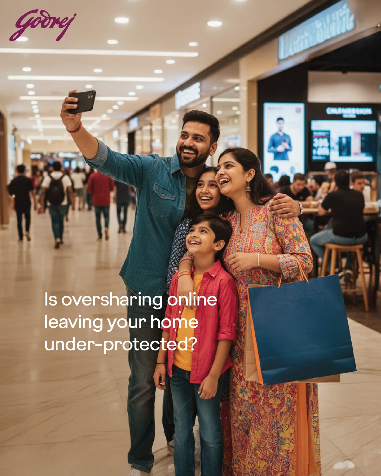 Godrej Locks Facebook ad
