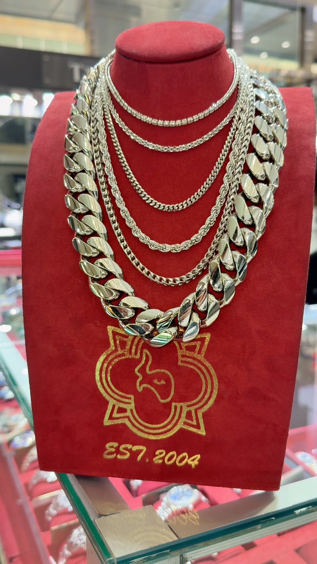 Trax NYC Custom Jewelry Facebook ad: TRAX NYC Silver Chains, Shop the Collection