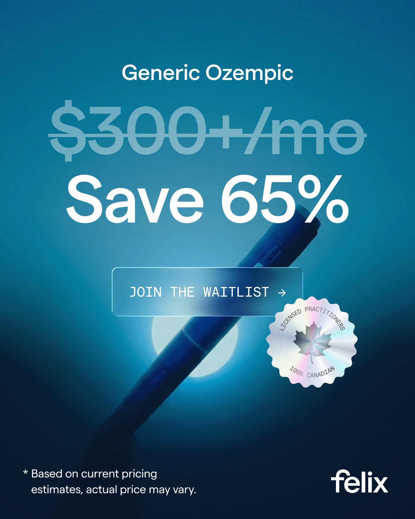 Felix Health Facebook ad